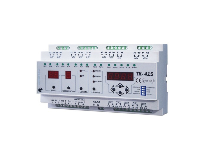 Programmable Sequential And Combination Timer TK-415